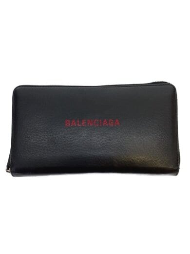 商品画像：長財布/牛革/BLK/無地/メンズ/551935 DLQ4N/内部使用感有 1