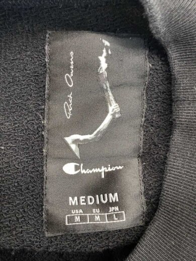 商品画像：logo embroidered sweatshirt /M/コットン/BLK/CM20S0008-215089 3