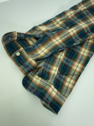 商品画像：ネルシャツ/--/コットン/GRN/チェック 4