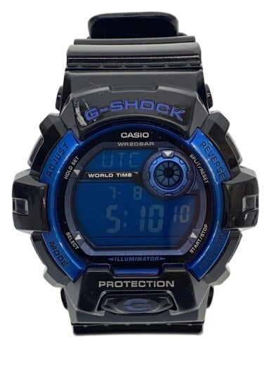 商品画像：クォーツ腕時計・G-SHOCK/デジタル/ラバー/BLK/BLK/SS 1