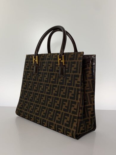 商品画像：トートバッグ/キャンバス/BRW/ズッカ柄/FF金具// 2