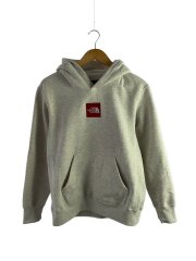 HEATHER LOGO HOODIE/M/ポリエステル/GRY