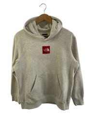 HEATHER LOGO HOODIE/M/ポリエステル/GRY
