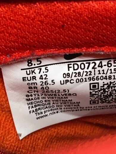 商品画像：DUNK LOW_ダンク ロー/26.5cm/RED 5