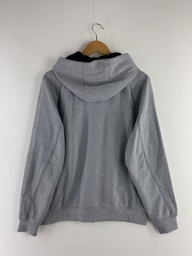 商品画像：ジップパーカー/2/ポリエステル/GRY/無地/mhsl21a0464// 2