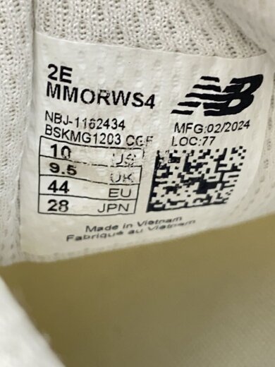 商品画像：ローカットスニーカー/28cm/WHT/MMORWS4 5