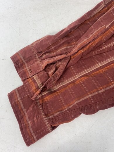 商品画像：長袖シャツ/L/レーヨン/BRW/チェック/aevx 5