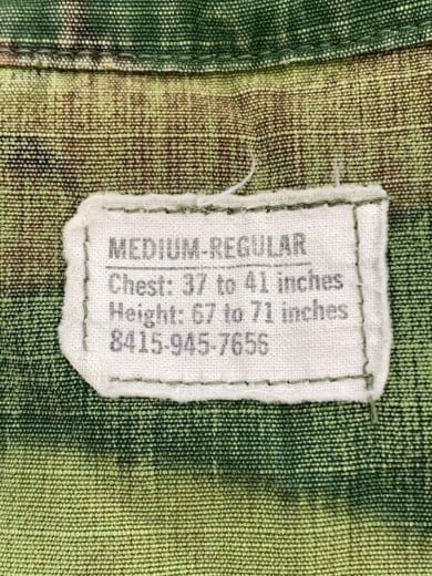 商品画像：ミリタリージャケット/M/コットン/KHK/カモフラ/8415-945-7656 3