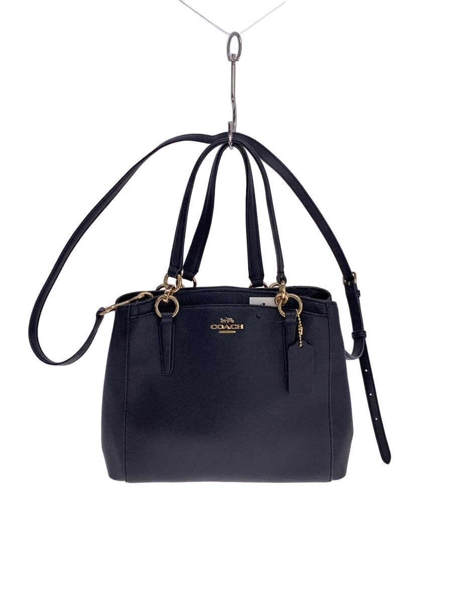 COACH / ミネッタ・クロスボディ_ネイビー/--/BLK/無地