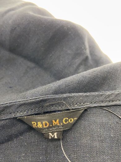 商品画像：長袖ワンピース/M/リネン/NVY 3