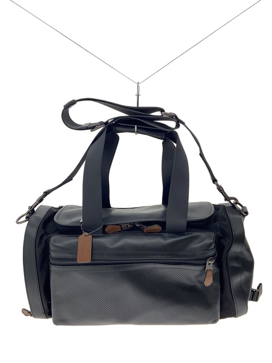 COACH / ボストンバッグ/レザー/BLK/F56875