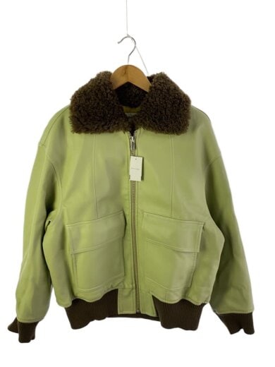 商品画像：ブルゾン/2/フェイクレザー/GRN/0300-DA030-0820 1