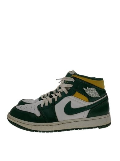 商品画像：AIR JORDAN 1 MID_エアジョーダン 1 ミッド/27.5cm/GRN 1