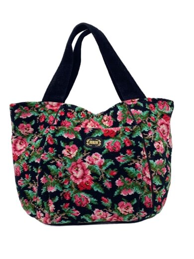 商品画像：ハンドバッグ/--/マルチカラー/花柄 1