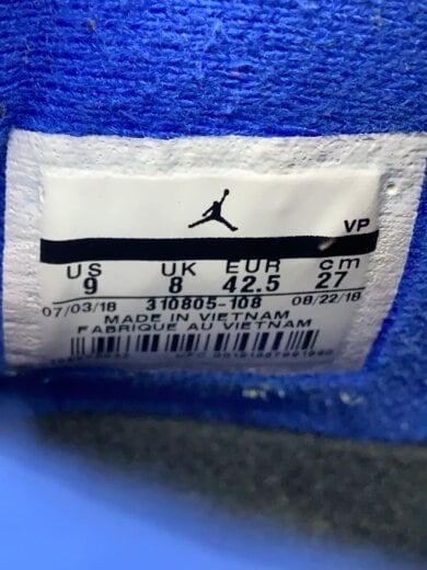 商品画像：AIR JORDAN 10 RETRO/エアジョーダンレトロ/ホワイト/310805-108/27cm/WHT 5