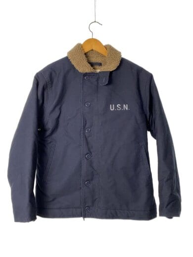 商品画像：デッキジャケット/36/コットン/NVY/無地/23WP02 1