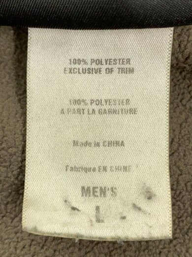 商品画像：フリースジャケット/L/ポリエステル/KHK/無地/26511F6 4