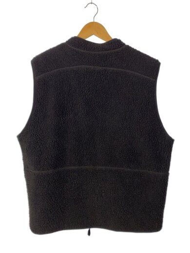 商品画像：フリースベスト/L/ポリエステル/BLK 2
