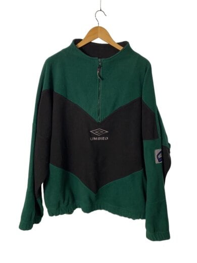 商品画像：フリースジャケット/L/ポリエステル/GRN 1