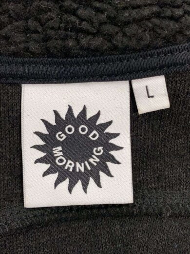 商品画像：フリースベスト/L/ポリエステル/BLK 3