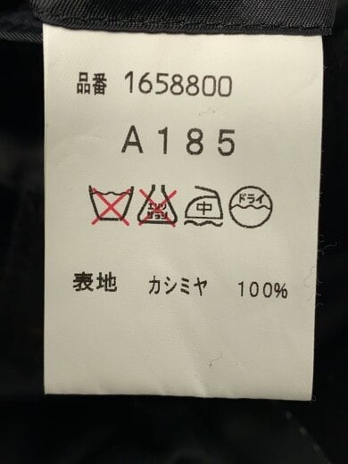 商品画像：BELLUMORE/チェスターコート/--/カシミア/BLK 4