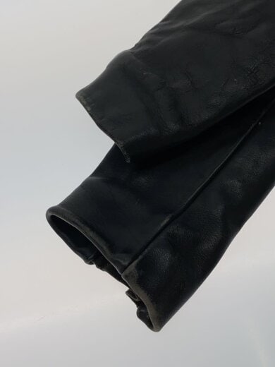 商品画像：シングルライダースジャケット/34/レザー/BLK 4