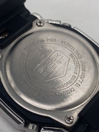 商品画像：クォーツ腕時計_G-SHOCK/デジタル/ラバー/SLV/SLV 3