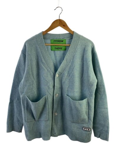商品画像：カーディガン(薄手)/L/ウール/BLU/TTT-2022AW-KT07 1