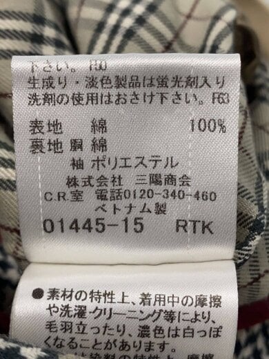 商品画像：トレンチコート/38/コットン/キャメル/無地/E1A42-662-42 5