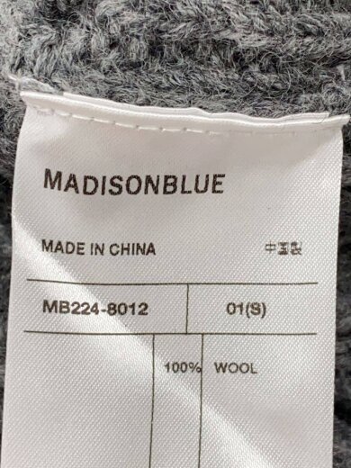 商品画像：カーディガン(厚手)/S/ウール/GRY/MB224-8012 4