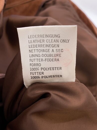 商品画像：CENCINI/レザージャケット・ブルゾン/S/レザー/BRW/無地 5