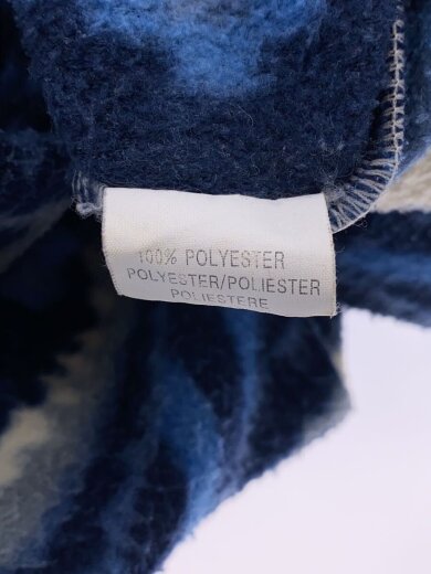 商品画像：フリースジャケット/--/ポリエステル/BLU/無地 3