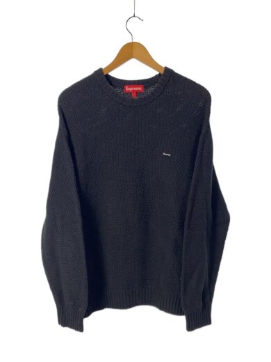 商品画像：ニット・セーター(厚手)/L/コットン/BLK/無地/20AW/Textured Small Box Logo// 1