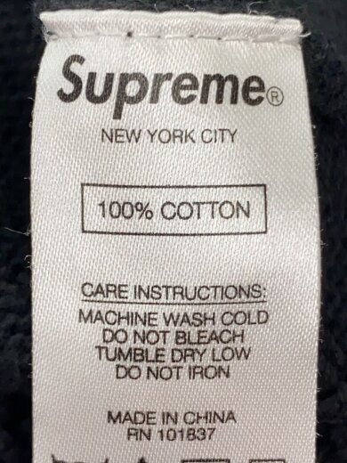 商品画像：ニット・セーター(厚手)/L/コットン/BLK/無地/20AW/Textured Small Box Logo// 4