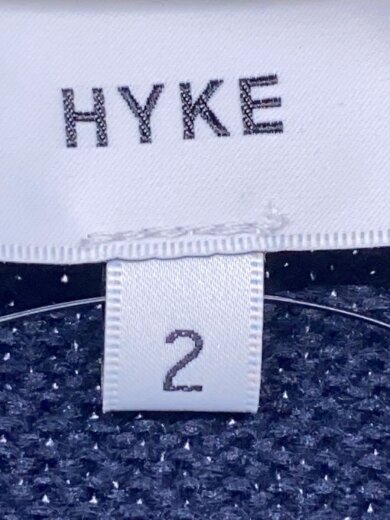 商品画像：ニット・セーター(薄手)/2/コットン/NVY/ボーダー/221-11268 013 4