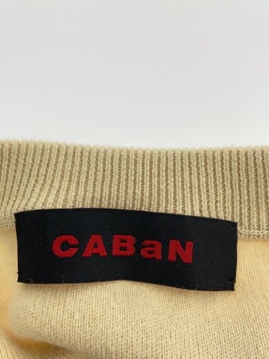 商品画像：カーディガン(厚手)/S/コットン/BEG/無地/39-02-14-02002 3