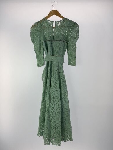 商品画像：長袖ワンピース/S/ナイロン/GRN/無地/HER1904012 2