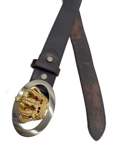 商品画像：ベルト/レザー/BLK/メンズ 2