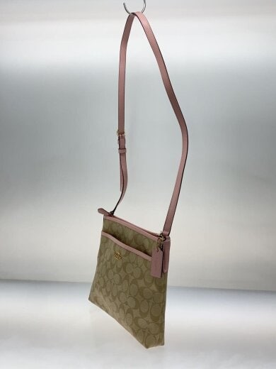 商品画像：ショルダーバッグ_シグネチャー/PVC/BEG 2