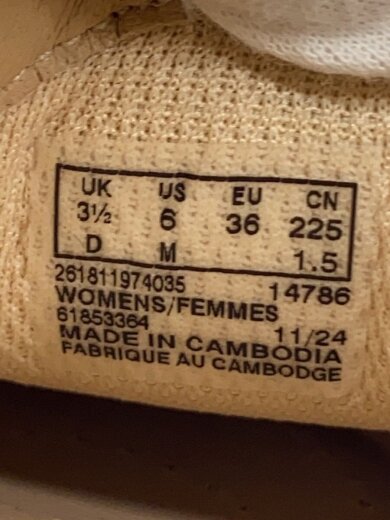 商品画像：ローカットスニーカー/UK3.5/BEG/14786 5