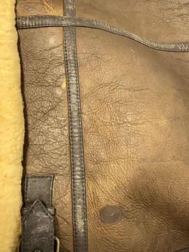 商品画像：young/フライトジャケット/XL/レザー/BRW/無地 8