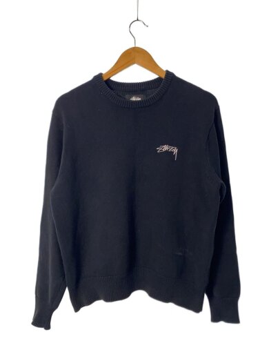 商品画像：ニット・セーター(厚手)/S/コットン/BLK 1