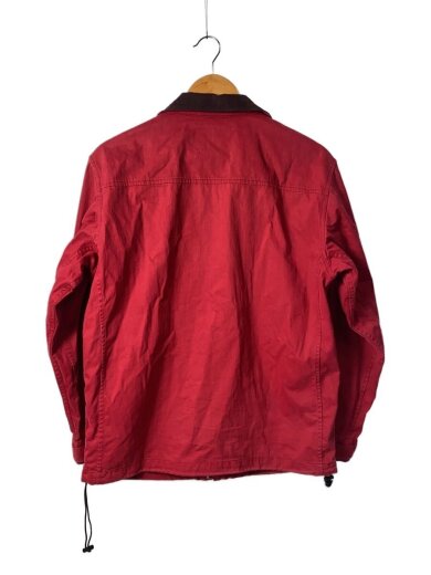 商品画像：ブルゾン/M/コットン/RED/無地 2