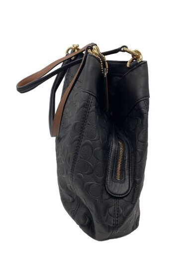 商品画像：レクシー・ショルダーバッグ_シグネチャー/レザー/BLK// 2
