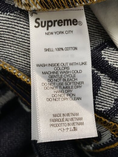 商品画像：25FW/Jacquard Logos Double Knee Denim Painter Jean// 5