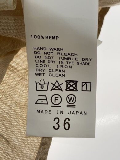 商品画像：半袖ワンピース/36/リネン/GRY/23-040-922-7040-2-0// 4