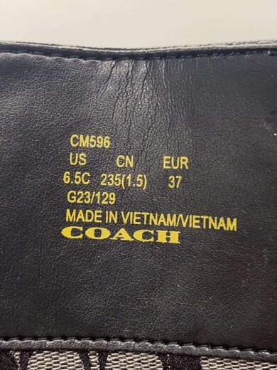 商品画像：ロングブーツ/US6.5/BLK/レザー/CM596 7