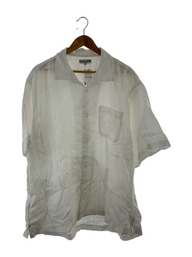 画像：CAHLUMN半袖シャツ/XXL/リネン/WHT/10063909000021