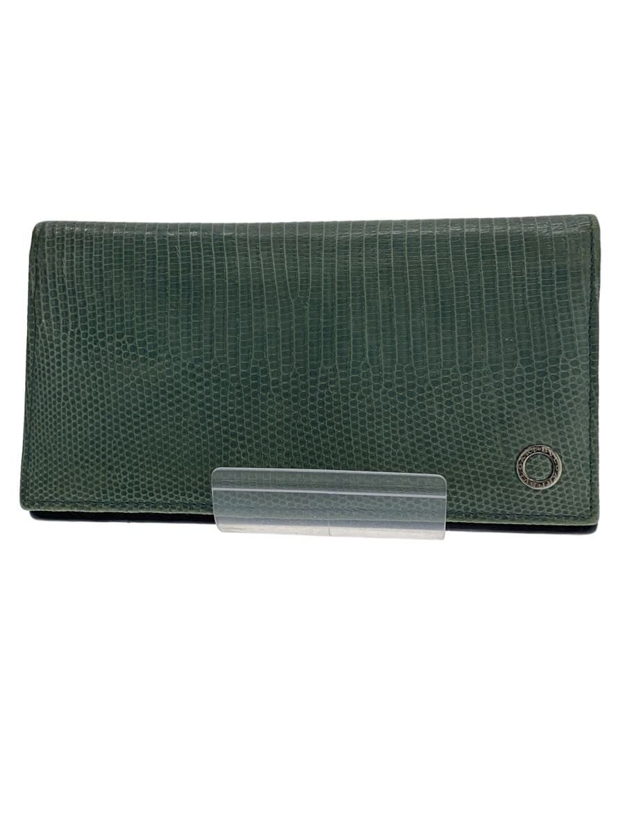 BVLGARI / 長財布/レザー/GRN/メンズ/285379