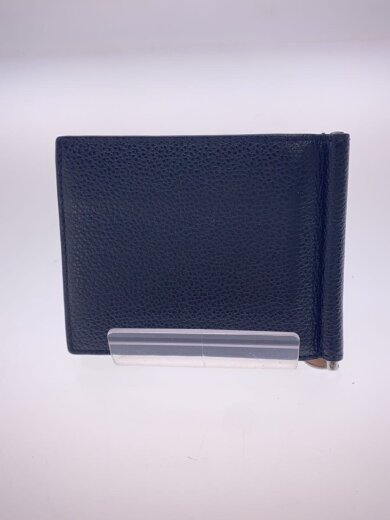 商品画像：2つ折り財布/レザー/BLK/メンズ 2